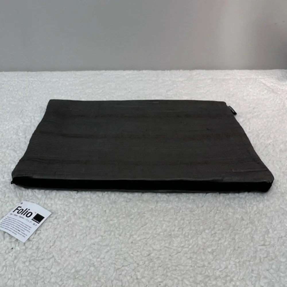Design Ideas Large Tweed Fabric Folio